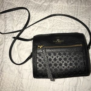 Kate Spade Trendy Black Crossbody Purse/Bag